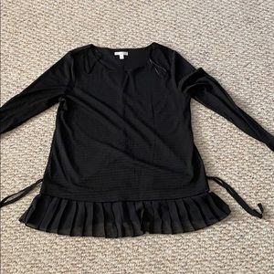 Lauren Conrad black blouse